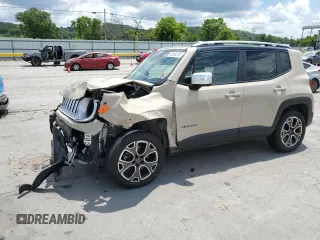 2015 Jeep Renegade Limited with VIN ZACCJBDT8FPB26880, listed as a Copart auction lot 63996295 with 93,045 mi miles and Salvage title. Bid and sale history available at DreamBid. Image 1.