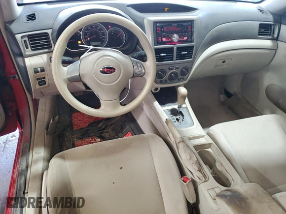 2008 Subaru Impreza i with VIN JF1GE61628H528499, listed as a Copart auction lot 59033735 with 144,836 mi miles and Salvage title. Bid and sale history available at DreamBid. Image 8.