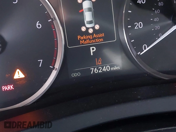 2020 Lexus IS 300 z VIN JTHDA1D24L5107168, wystawiony jako IAAI lot #41101439 z przebiegiem 76 240 mil mil oraz . Historia ofert i sprzedaży dostępna na DreamBid. Obrazek 16.