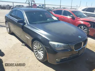 2009 BMW 7 Series 750i with VIN WBAKA83549CY35202, listed as a IAAI auction lot 41871197 with 134,736 mi miles and . Bid and sale history available at DreamBid. Image 1.