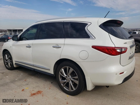 2015 Infiniti QX60 with VIN 5N1AL0MN4FC557627, listed as a Copart auction lot 42645675 with 79,605 mi miles and Salvage Title. Bid and sale history available at carsss.com. Image 2.