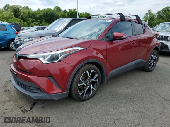 2018 Toyota C-HR XLE with VIN NMTKHMBX1JR057436, listed as a Copart auction lot 63500295 with 126,347 mi miles and Clean title. Bid and sale history available at DreamBid. Image 1.