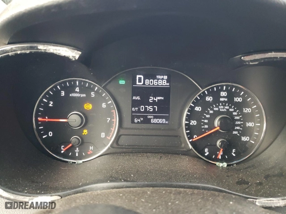 2018 Kia Forte LX with VIN 3KPFK4A7XJE167689, listed as a Copart auction lot 50832275 with 68,069 mi miles and Salvage Title. Bid and sale history available at carsss.com. Image 9.