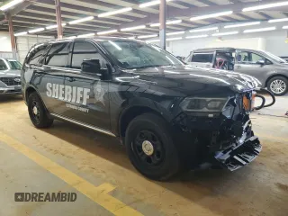 2022 Dodge Durango Pursuit with VIN 1C4SDJFT6NC197735, listed as a Copart auction lot 49824055 with 43,817 mi miles and Salvage title. Bid and sale history available at DreamBid. Image 4.