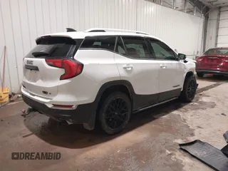 2018 GMC Terrain SLT with VIN 3GKALVEX3JL309663, listed as a IAAI auction lot 41140533 with 126,896 mi miles. Bid and sale history available at carsss.com. Image 4.