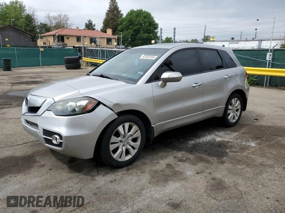 2011 Acura RDX Technology with VIN 5J8TB1H50BA006781, listed as a Copart auction lot 62520755 with 217,445 mi miles and Clean title. Bid and sale history available at DreamBid. Image 1.