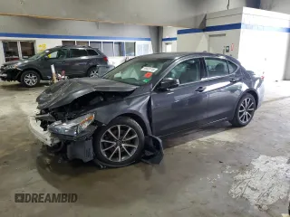 2016 Acura TLX Technology z VIN 19UUB2F55GA001290, wystawiony jako Copart lot #56603745 z przebiegiem Nie podano mil oraz Szkoda całkowita • Salvage title. Historia ofert i sprzedaży dostępna na DreamBid. Obrazek 1.