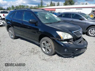 2006 Lexus RX 400h with VIN JTJHW31U762001760, listed as a IAAI auction lot 42235447 with 150,902 mi miles and . Bid and sale history available at DreamBid. Image 1.