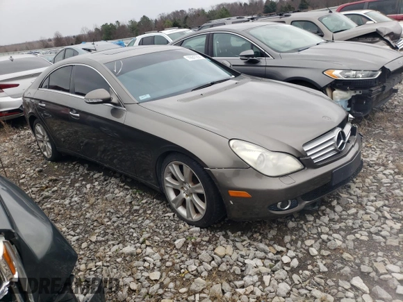 2008 Mercedes-Benz CLS-Class 5.5L with VIN WDDDJ72X18A122623, listed as a Copart auction lot 79947294 with 0 mi miles and Non Repairable. Bid and sale history available at carsss.com. Image 4.