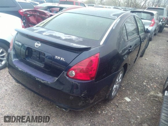 2007 Nissan Maxima 3.5 SE with VIN 1N4BA41EX7C836193, listed as a IAAI auction lot 36104305 with 1 mi miles. Bid and sale history available at carsss.com. Image 4.