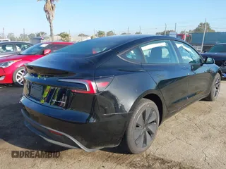 2025 Tesla Model 3 Long Range with VIN 5YJ3E1EB3SF926394, listed as a IAAI auction lot 42249844 with 1,090 mi miles and . Bid and sale history available at DreamBid. Image 4.