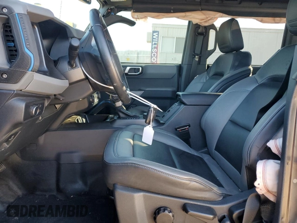 2021 Ford Bronco with VIN 1FMEE5DH0MLA77066, listed as a Copart auction lot 87551145 with 62,610 mi miles and Salvage title. Bid and sale history available at DreamBid. Image 7.
