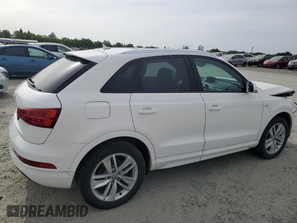 2018 Audi Q3 Premium with VIN WA1BCCFS1JR024213, listed as a Copart auction lot 54739125 with 108,668 mi miles and Clean Title. Bid and sale history available at carsss.com. Image 3.