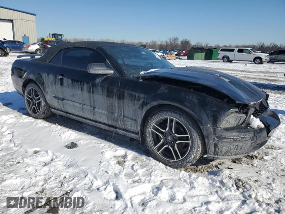 2005 Ford Mustang GT Deluxe with VIN 1ZVHT85H655199389, listed as a Copart auction lot 45215765 with 98,105 mi miles and Salvage Title. Bid and sale history available at DreamBid. Image 4.
