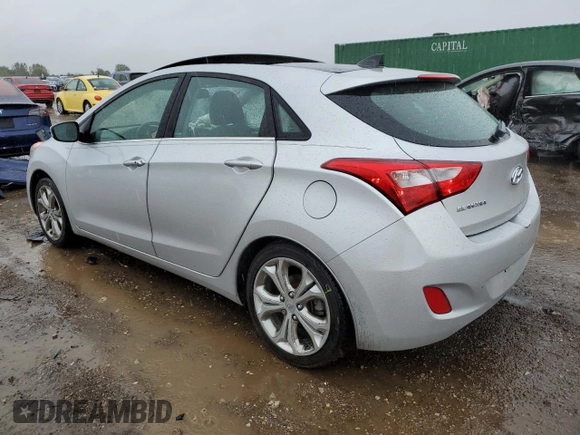 2013 Hyundai Elantra GT with VIN KMHD35LE4DU054151, listed as a Copart auction lot 72439174 with 52,975 mi miles and Salvage Title. Bid and sale history available at carsss.com. Image 2.