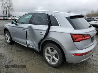 2020 Audi Q5 Premium Plus with VIN WA1BNAFY5L2081478, listed as a Copart auction lot 45564945 with 97,573 mi miles and Salvage Title. Bid and sale history available at carsss.com. Image 2.