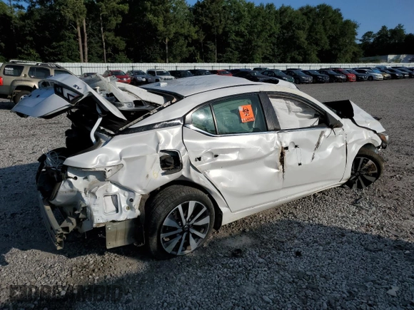2021 Nissan Sentra SV with VIN 3N1AB8CV0MY242905, listed as a Copart auction lot 70700254 with Not Provided miles and Salvage Title. Bid and sale history available at DreamBid. Image 3.