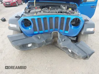 2023 Jeep Wrangler Sport with VIN 1C4HJXDG5PW530309, listed as a IAAI auction lot 42154961 with 29,846 mi miles and . Bid and sale history available at carsss.com. Image 6.