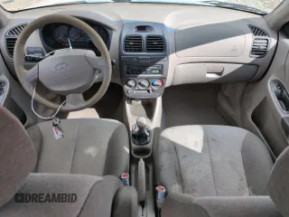 2002 Hyundai Accent GL with VIN KMHCG45C82U358523, listed as a Copart auction lot 48247575 with 164,869 mi miles and Salvage Title. Bid and sale history available at carsss.com. Image 8.