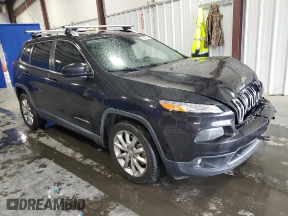 2014 Jeep Cherokee Limited z VIN 1C4PJLDS8EW283387, wystawiony jako Copart lot #56504255 z przebiegiem 146 033 mil mil oraz Szkoda całkowita • Salvage title. Historia ofert i sprzedaży dostępna na DreamBid. Obrazek 4.