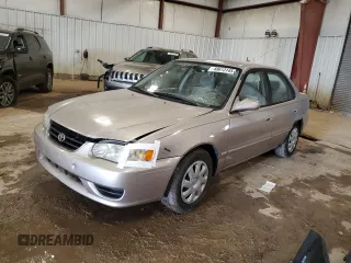 2001 Toyota Corolla CE with VIN 1NXBR12E81Z551635, listed as a Copart auction lot 48613145 with 229,883 mi miles and Clean title. Bid and sale history available at DreamBid. Image 1.