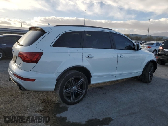 2015 Audi Q7 3.0L TDI Prestige with VIN WA1WMAFE5FD002748, listed as a Copart auction lot 47462435 with 127,162 mi miles and Salvage Title. Bid and sale history available at carsss.com. Image 3.