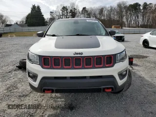 2018 Jeep Compass Trailhawk with VIN 3C4NJDDB9JT451440, listed as a Copart auction lot 47638765 with 115,683 mi miles and Salvage Title. Bid and sale history available at carsss.com. Image 5.