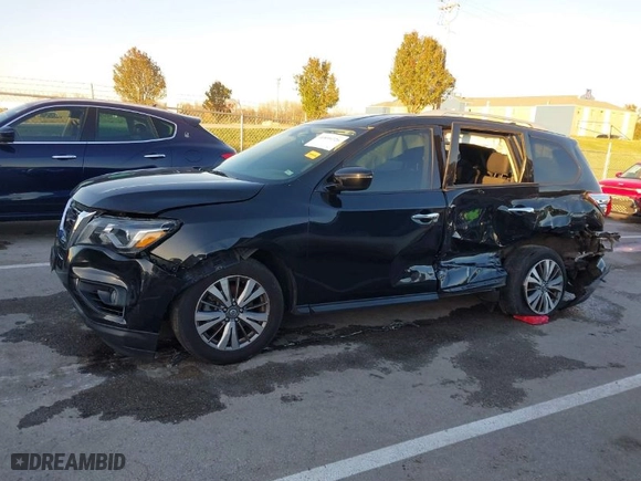2019 Nissan Pathfinder SV with VIN 5N1DR2MM0KC623731, listed as a IAAI auction lot 40890326 with 110,608 mi miles. Bid and sale history available at carsss.com. Image 14.