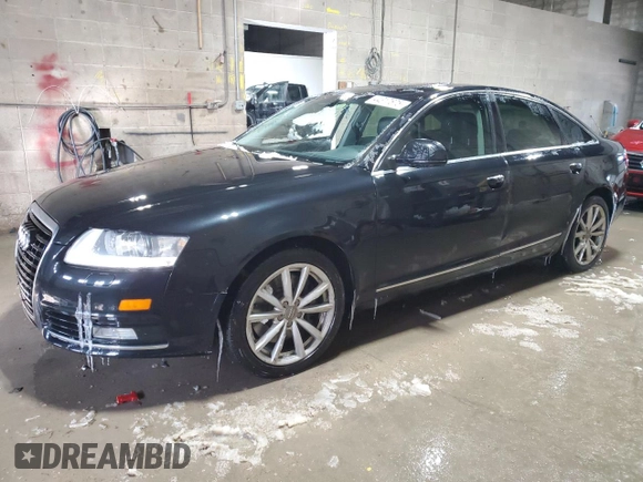 2009 Audi A6 Prestige with VIN WAUWG74FX9N040919, listed as a Copart auction lot 44317675 with 190,178 mi miles and Salvage title. Bid and sale history available at DreamBid. Image 1.