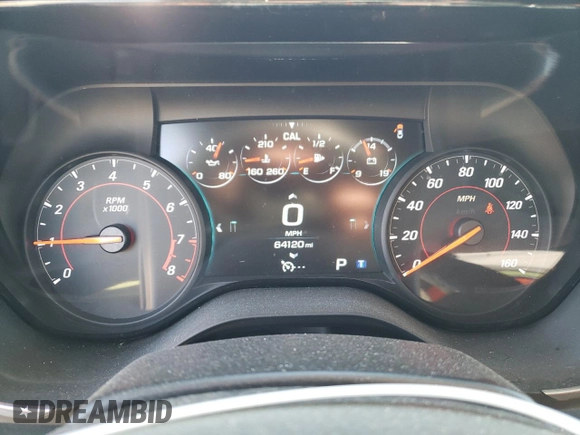 2017 Chevrolet Camaro 2LT with VIN 1G1FD1RS1H0105322, listed as a Copart auction lot 44037313 with 64,120 mi miles. Bid and sale history available at carsss.com. Image 9.