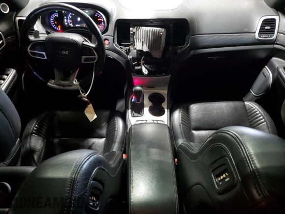 2020 Jeep Grand Cherokee Trackhawk with VIN 1C4RJFN97LC141522, listed as a Copart auction lot 80134014 with 53,494 mi miles and Salvage title. Bid and sale history available at DreamBid. Image 8.