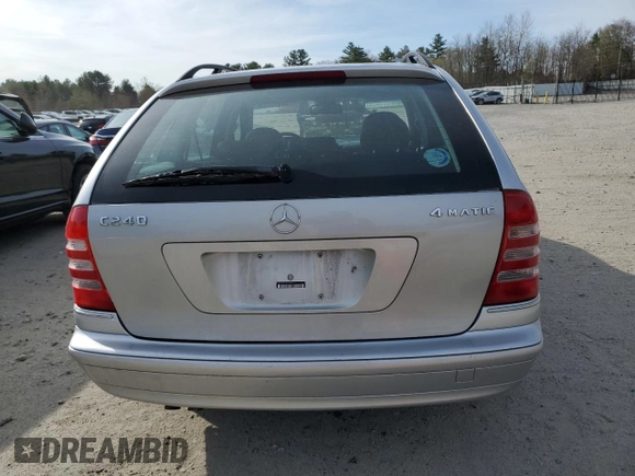 2003 Mercedes-Benz C 240 z VIN WDBRH81J43F380823, wystawiony jako Copart lot #53936025 z przebiegiem 141 938 mil mil oraz Tytuł czysty. Historia ofert i sprzedaży dostępna na DreamBid. Obrazek 6.
