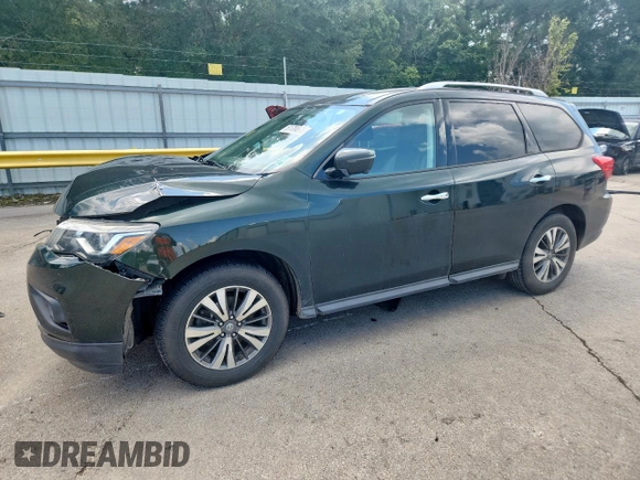 2020 Nissan Pathfinder SL with VIN 5N1DR2CN0LC583632, listed as a Copart auction lot 61704575 with 169,831 mi miles and Salvage title. Bid and sale history available at DreamBid. Image 1.