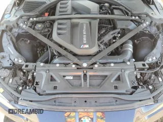 2022 BMW M3 Competition xDrive with VIN WBS43AY05NFL68593, listed as a Copart auction lot 53489645 with 44,039 mi miles and Salvage title. Bid and sale history available at DreamBid. Image 11.