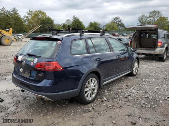 2017 Volkswagen Golf Alltrack S with VIN 3VWH17AUXHM514602, listed as a Copart auction lot 73461434 with 75,142 mi miles and Salvage Title. Bid and sale history available at carsss.com. Image 3.