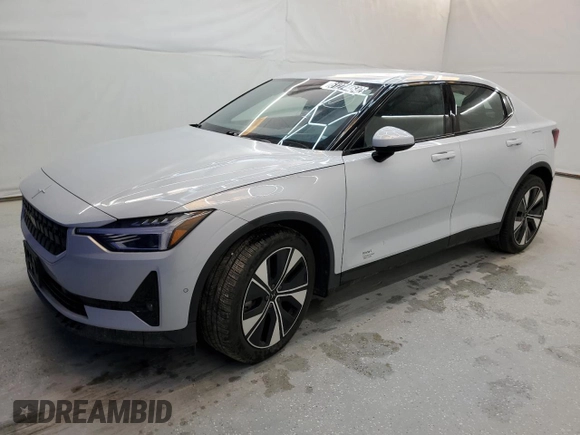 2023 Polestar 2 with VIN YSMEG3KA6PL146957, listed as a Copart auction lot 61274464 with 46,712 mi miles and Non Repairable. Bid and sale history available at carsss.com. Image 1.