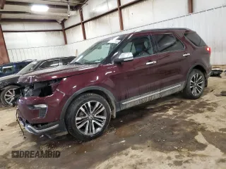 2018 Ford Explorer Platinum with VIN 1FM5K8HT7JGC04800, listed as a Copart auction lot 50972465 with 91,942 mi miles and Clean Title. Bid and sale history available at carsss.com. Image 1.