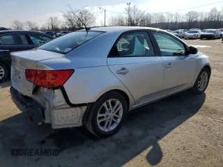 2012 Kia Forte EX with VIN KNAFU4A24C5607156, listed as a Copart auction lot 47144835 with 126,003 mi miles and Salvage Title. Bid and sale history available at carsss.com. Image 3.