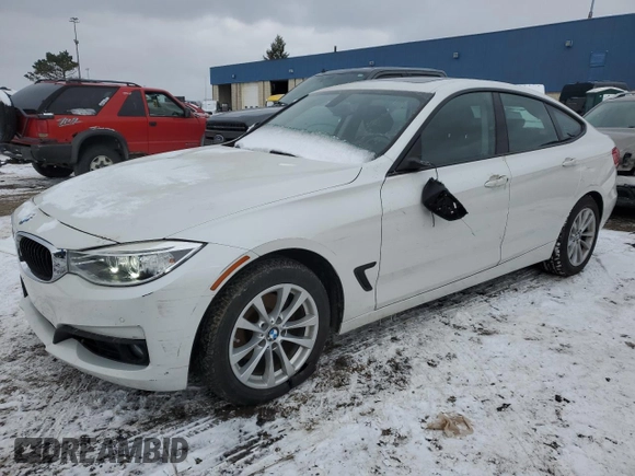 2015 BMW 3 Series 328i Gran Turismo xDrive with VIN WBA3X5C53FD562261, listed as a Copart auction lot 86299934 with 82,641 mi miles and Clean title. Bid and sale history available at DreamBid. Image 1.
