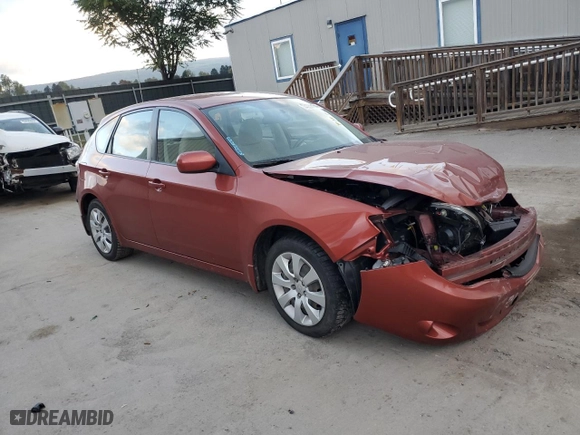 2010 Subaru Impreza Wagon i with VIN JF1GH6A65AH822279, listed as a Copart auction lot 74333154 with 0 mi miles and Salvage Title. Bid and sale history available at carsss.com. Image 4.