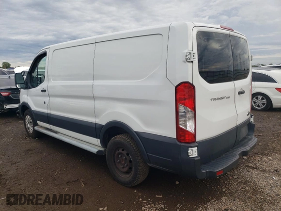 2015 Ford Transit Cargo with VIN 1FTNR1ZM7FKA77761, listed as a Copart auction lot 72645144 with 129,152 mi miles and Salvage Title. Bid and sale history available at DreamBid. Image 2.