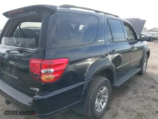 2004 Toyota Sequoia Limited with VIN 5TDZT38A34S232933, listed as a IAAI auction lot 41385987 with 232,429 mi miles. Bid and sale history available at carsss.com. Image 4.