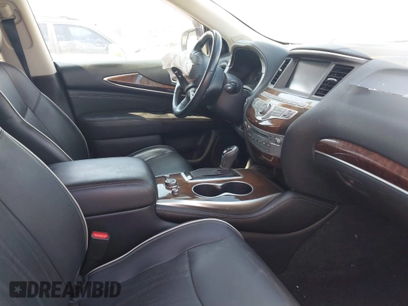 2019 Infiniti QX60 Pure with VIN 5N1DL0MN6KC508551, listed as a IAAI auction lot 42577741 with 130,937 mi miles and . Bid and sale history available at DreamBid. Image 5.