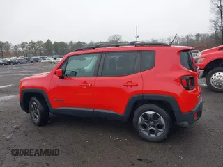 2015 Jeep Renegade Latitude with VIN ZACCJBBHXFPB81006, listed as a IAAI auction lot 41819915 with 74,000 mi miles. Bid and sale history available at carsss.com. Image 14.