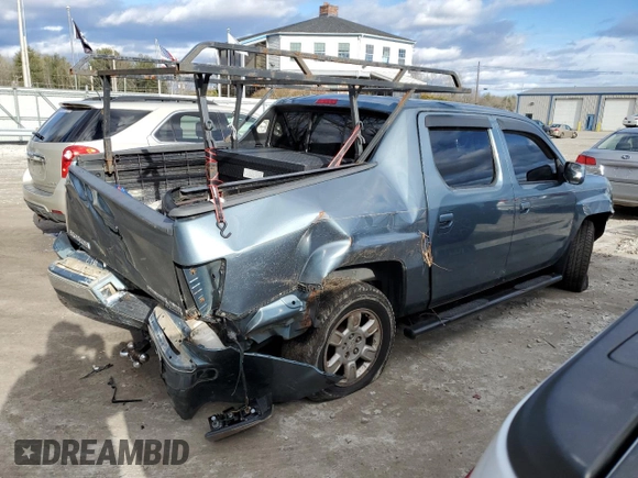2006 Honda Ridgeline RTL z VIN 2HJYK16536H527441, wystawiony jako Copart lot #44858284 z przebiegiem 210 982 mil mil oraz Czysty tytuł • Clean title. Historia ofert i sprzedaży dostępna na DreamBid. Obrazek 3.