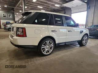 2010 Land Rover Range Rover Sport HSE Lux with VIN SALSK2D41AA250220, listed as a Copart auction lot 65560605 with 106,608 mi miles and Salvage title. Bid and sale history available at DreamBid. Image 3.