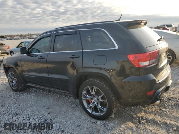 2012 Jeep Grand Cherokee SRT8 with VIN 1C4RJFDJ2CC265421, listed as a Copart auction lot 48654325 with 115,514 mi miles and Salvage Title. Bid and sale history available at carsss.com. Image 2.