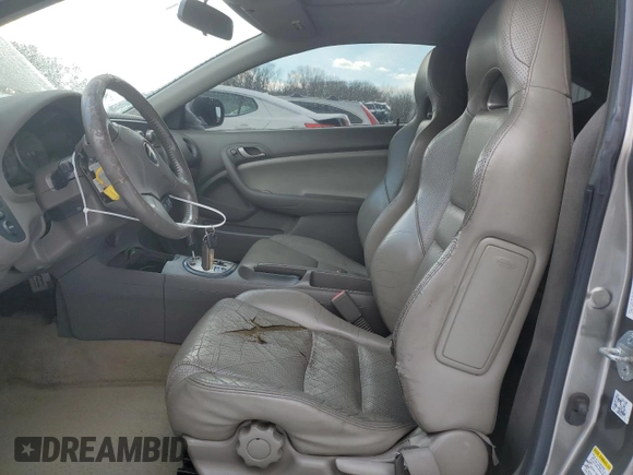 2002 Acura RSX Auto with VIN JH4DC54832C010155, listed as a Copart auction lot 41768495 with 217,946 mi miles and Salvage Title. Bid and sale history available at carsss.com. Image 7.