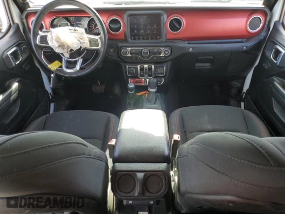 2022 Jeep Gladiator Rubicon z VIN 1C6JJTBG4NL135430, wystawiony jako Copart lot #52581015 z przebiegiem 54 553 mil mil oraz Szkoda całkowita • Salvage title. Historia ofert i sprzedaży dostępna na DreamBid. Obrazek 8.