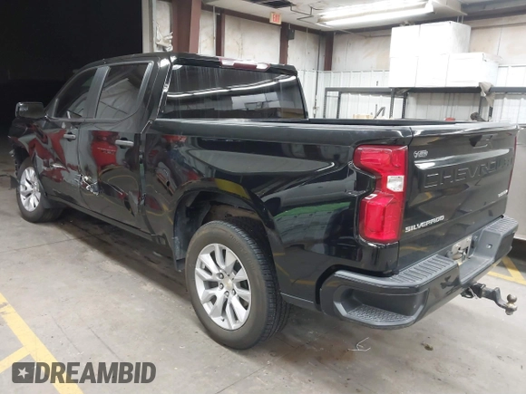 2021 Chevrolet Silverado 1500 Custom with VIN 3GCPWBEK2MG280007, listed as a IAAI auction lot 41805773 with 71,313 mi miles and . Bid and sale history available at DreamBid. Image 3.
